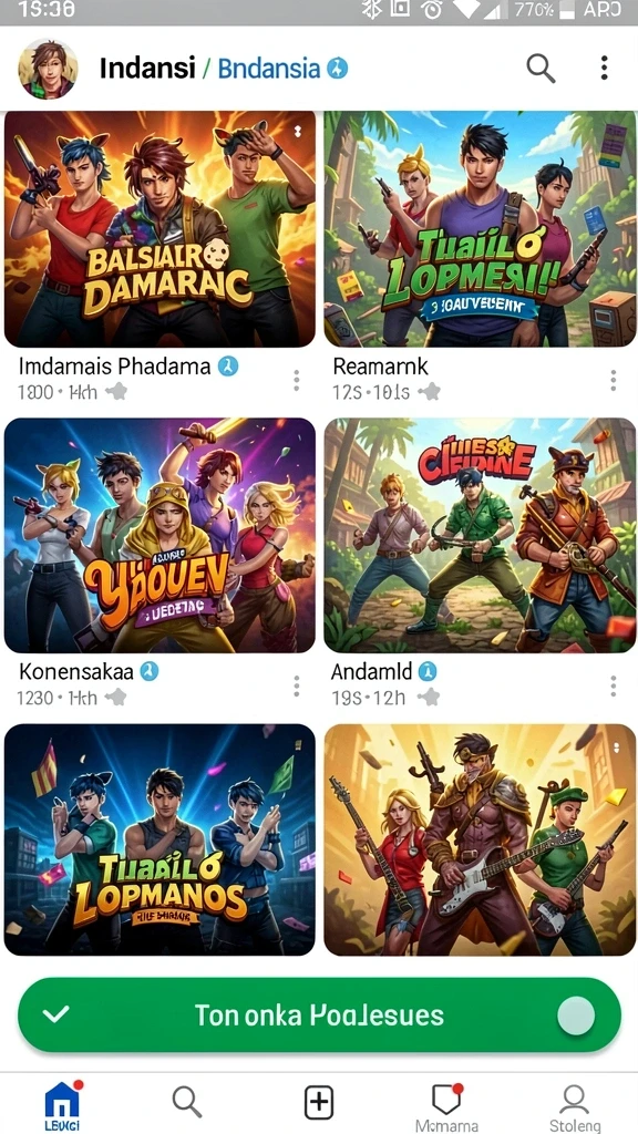 dewagaruda - Karakter yang beragam dengan kemampuan unik.
