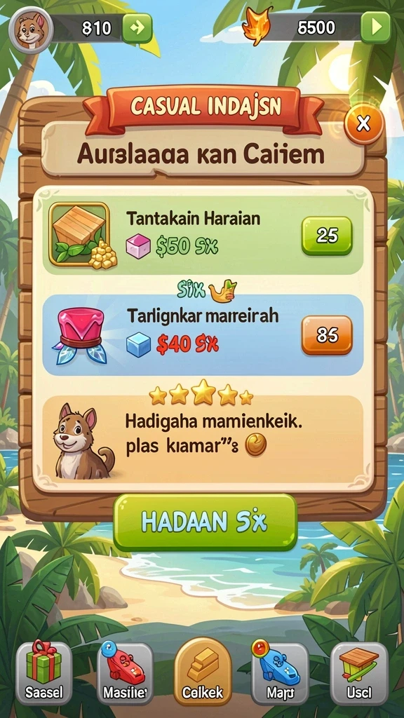 r6r6 - Tangkapan layar memperlihatkan karakter baru yang menarik.