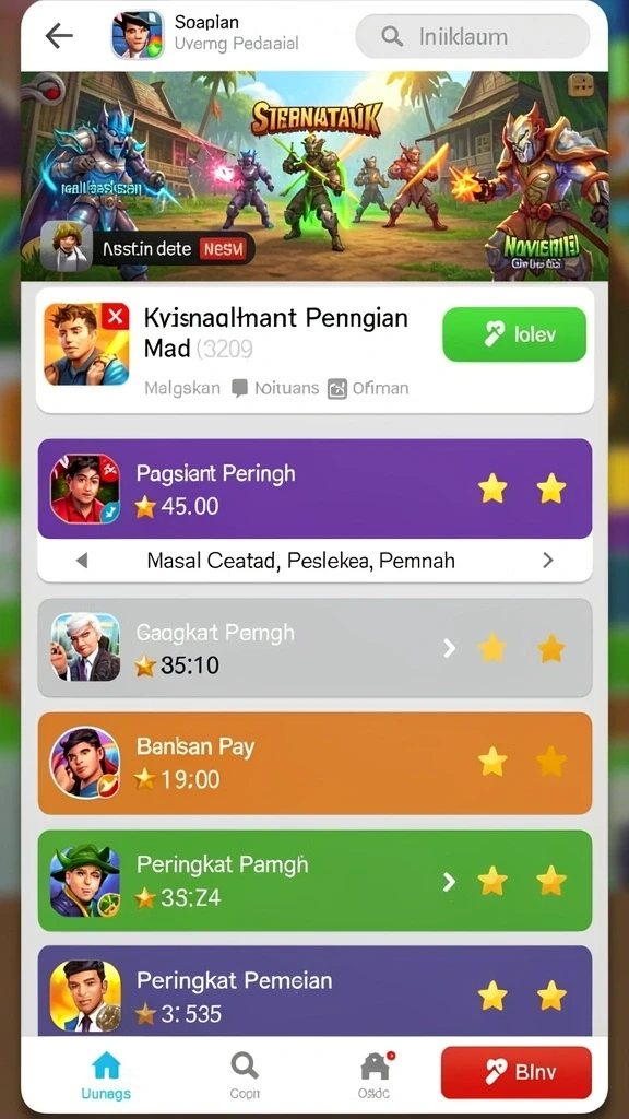 rp6789 - Menampilkan karakter unik yang dapat Anda temui.