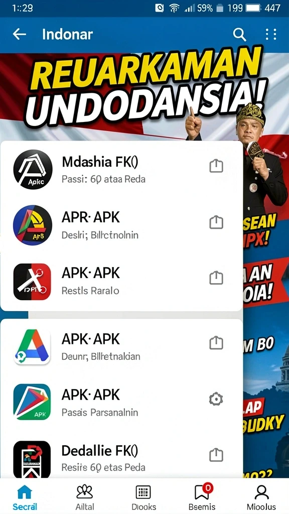 xxx777 - Tampilan awal aplikasi yang menarik dan mudah dinavigasi.